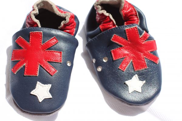 Baby Shop |Australian Flag Soft Sole Leather Baby Shoes - Australia ...