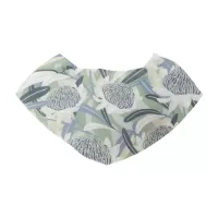 Bandana Bibs – Linen – Waratah Blue