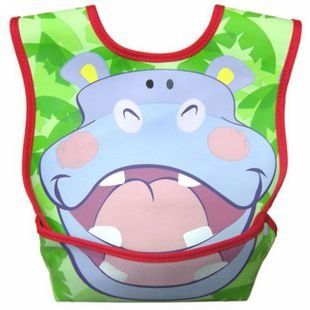 Hippo Pocket Bib For Little Bubs