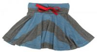 Twirl Skirt with Red Ribbon by Who Wears the Pants