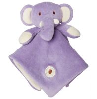 My Natural Organic Cotton Lovie Blanket - Elephant