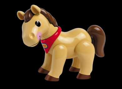 Pony (Pink or Tan) - Tolo Toys