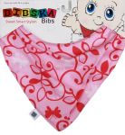 Bibska Bib - Pink Swirl - Dribble Bib -Bandana Bib