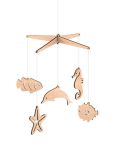 Australian Sea Life Wooden Mobile