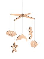 Australian Sea Life Wooden Mobile