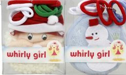 Christmas Coin Purse and Hair Ties - Whirly Girl