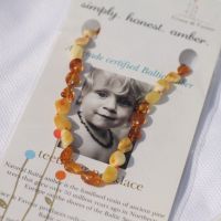 Baltic Amber Teething Necklace -Large Beads