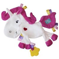 Silver the Unicorn Taggie Comforter