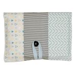 Love Henry Tribal Aqua Nappy Wallet Gift Set with swaddle and washers 