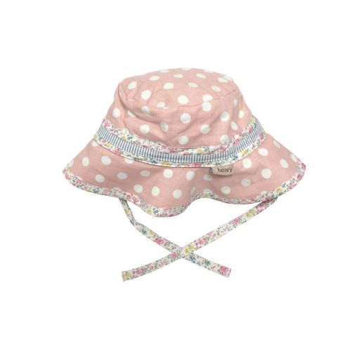 Love Henry Daisy - Pink Spot Toddler Hat