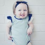 Love Henry Daisy  Knit Romper - Mint Spot (000 to 1)