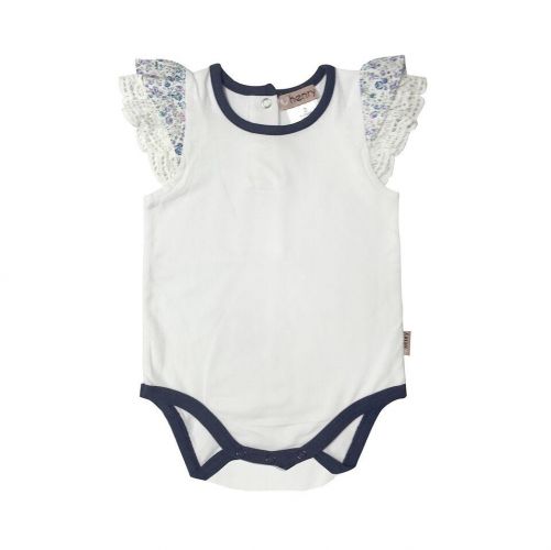 Love Henry Indigo  Knit Romper -  (000 to 0)