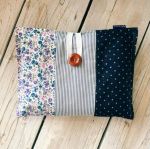 Love Henry Indigo Nappy Wallet Gift Set with Washers and Swaddle 
