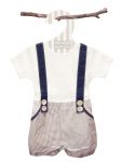 Love Henry Digby Boys Navy Playsuit (only 000 left) 