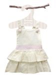 Love Henry Evie Frilly Playsuit Yellow Chevron (Sizes 0 to 2)