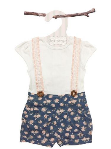 Love Henry Lola Suspenders Playsuit - Ella