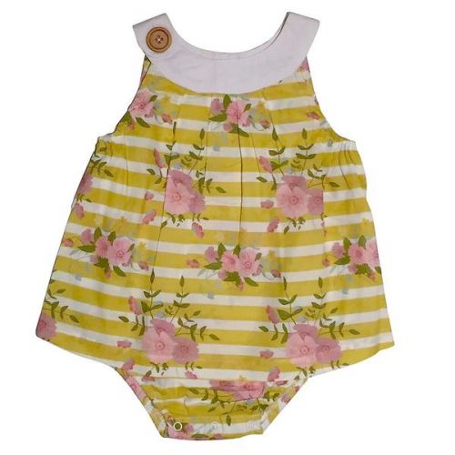 Love Henry Elka Sofia Playsuit Yellow Stripe (Sizes 000 to 2)