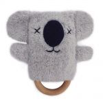 Keith Koala Dingaring Teething Toy Rattle - Grey