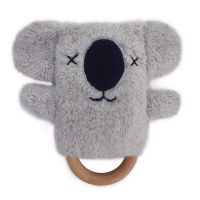 Keith Koala Dingaring Teething Toy Rattle - Grey