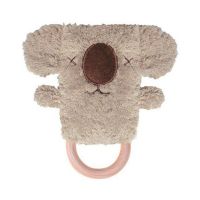 Kevin Koala Dingaring Teething Toy Rattle -Brown