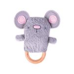 Moe Mouse Dingaring Teething Toy Rattle