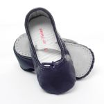 Pitter Patter Soft Sole Baby/Toddler Ballet Shoes - Liquorice Black (S, L)
