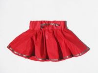 Twirl Skirt with Bronze Ribbon by Who Wears The Pants (only size 3 & 4 left)
