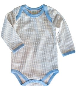 Sapling -Organic Cotton Long Sleeve Bodysuit - Essentials Blue