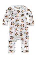 Sapling -Organic Cotton Romper -Camping Bear