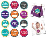 Sticky Bellies Milestone Momentos - Milestone Stickers 