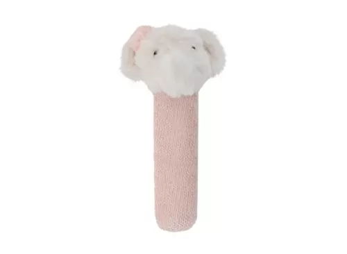 Plush Elephant Hand Rattle