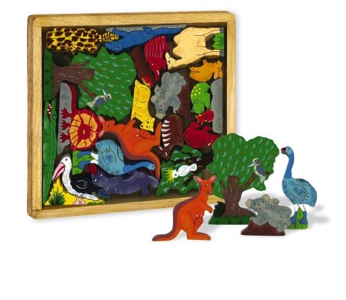 Australian Animals Playtray