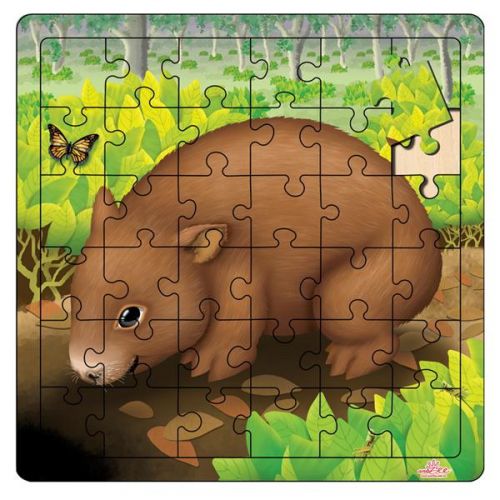 Womby Wombat Puzzle - Aussie Toddler Gift