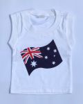 Australian Flag Baby Tank /Singlet Top Australia Day