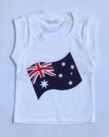 Australian Flag Baby Tank /Singlet Top & Nappy Cover Set (only Size 000 left) Australia Day