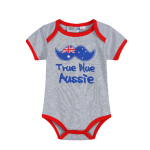 True Blue Aussie Bodysuit Onesie - Australia Baby Outfit