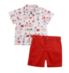 Aussie Christmas Shorts and Shirt Set (Only size 4-5 years left)