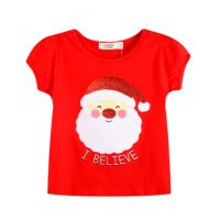 I Believe - Santa Baby Christmas T-Shirt (Size 0- 2)
