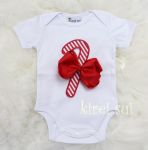 Candy Cane - Christmas Onsie - Baby Christmas Outfit