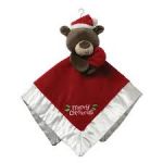 Santa Bear Christmas Baby Comforter