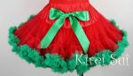 Red & Green Pettiskirt/Tutu ideal for Christmas (only 5-7 years left)
