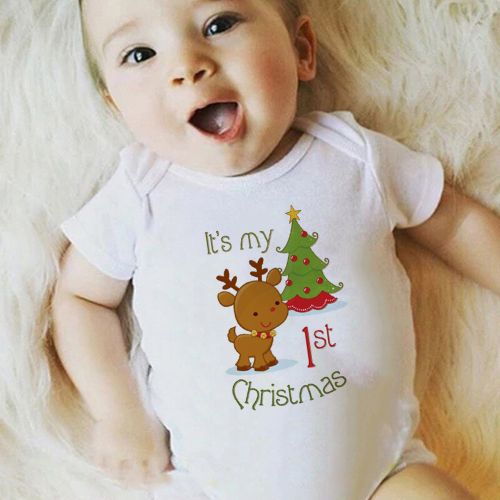 It's My 1st Christmas - Baby Onesie (Near Perfect)