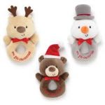 My First Christmas Rattle - Santa bear