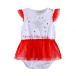 Santa's Little Helper- Bodysuit/Onsie W/skirt - Baby Christmas Outfit (Size 00 only)