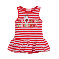 My First Christmas - Striped Dress - Baby Infant Christmas Outfit