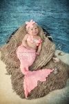 Photo Prop -Crochet Mermaid Outfit for Babies