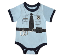 Baby Policeman -Bodysuit /Onsie