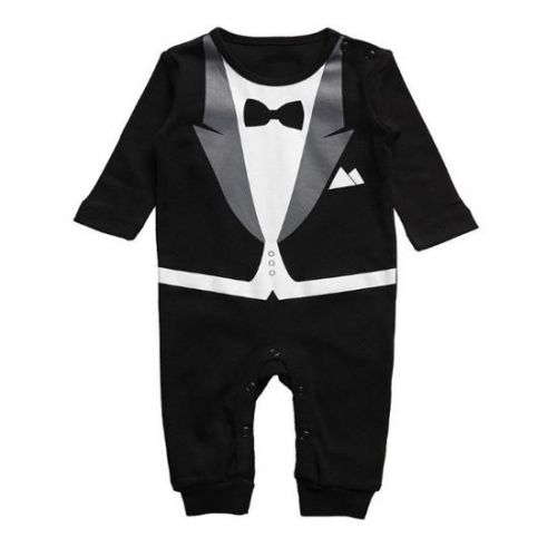 Baby Tux - Bodysuit/Romper (only 18-24 mths left)