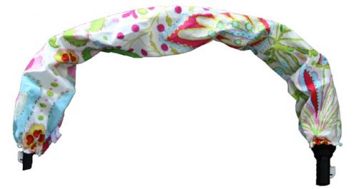 Babychic Designs pram handle bar cover - Rainbow garden