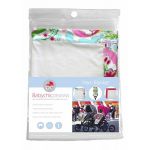 Babychic Designs Bamboo Velour Pram Blanket - Rainbow Garden